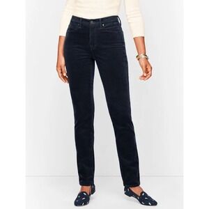Talbots‎ Curvy Fit Petite Corduroy Pants Navy Blue Size 10p